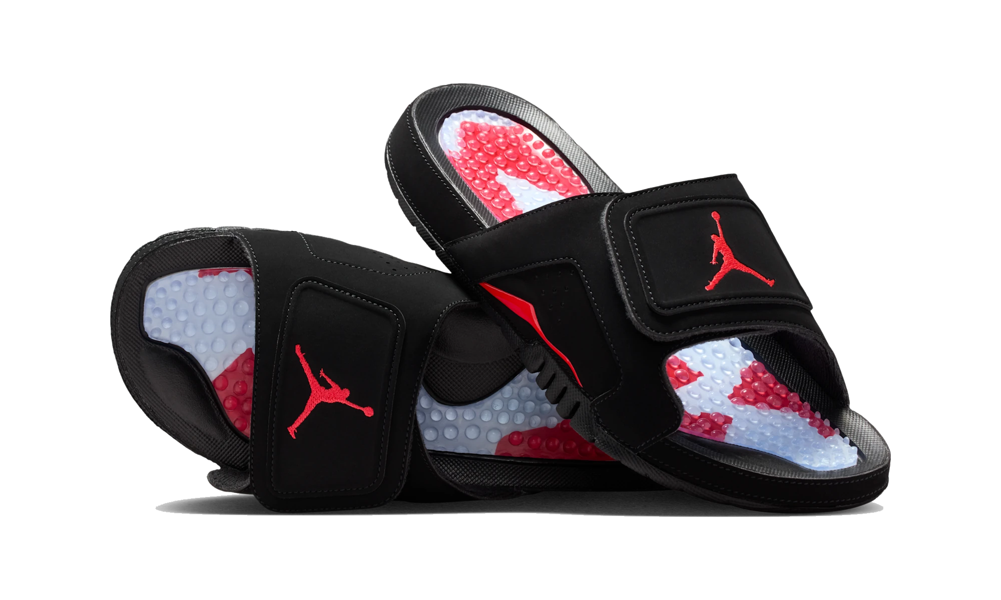 Air Jordan Hydro 6 Retro Slide Black Infrared