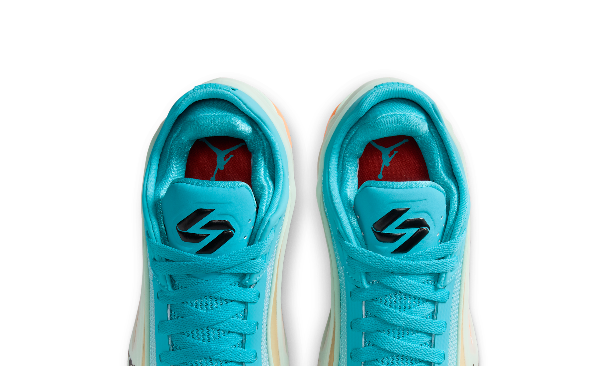 Air Jordan Luka 5 Turquoise Blue Kumquat