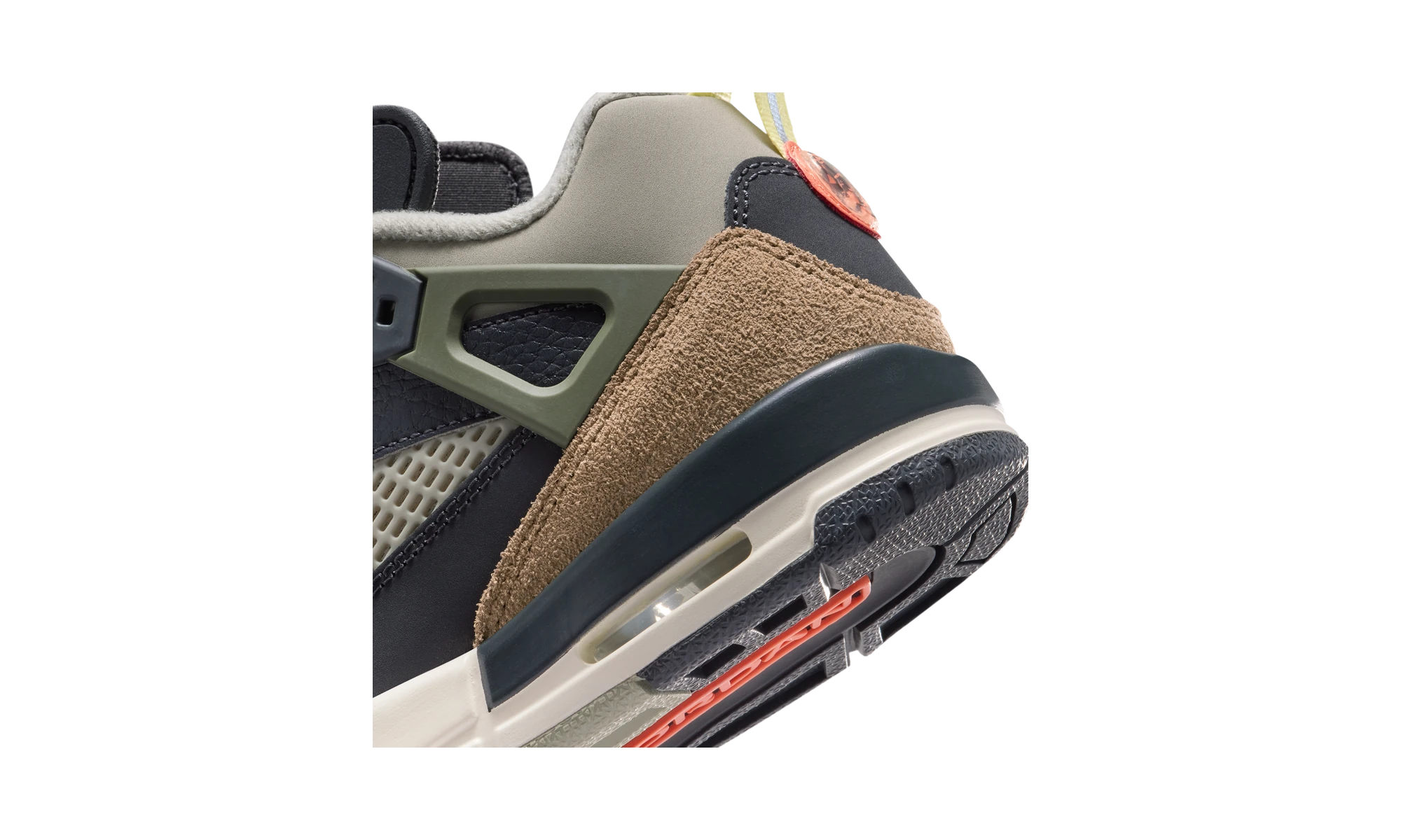 Air Jordan Spizike Low Anthracite Mango Cargo Khaki