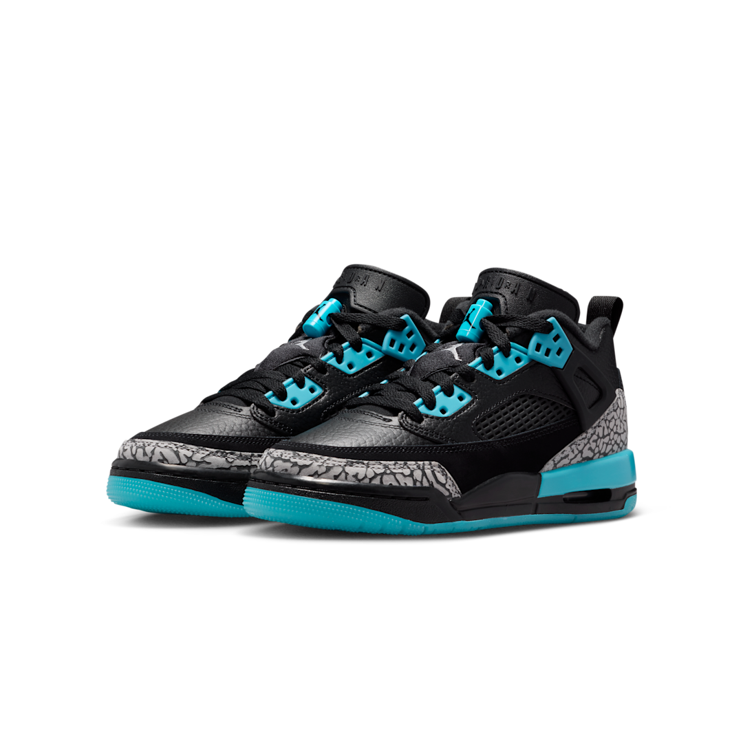 Air Jordan Spizike Low Black Gamma Blue, Black/Gamma Blue/Wolf Grey (FQ3950-005)