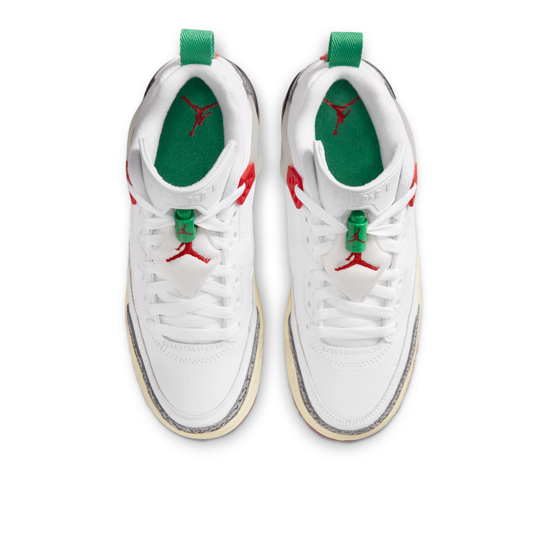 Air Jordan Spizike Low Do The Right Thing, White/Coconut Milk/Black/Varsity Red (FQ3950-109)