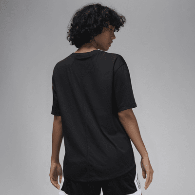 Air Jordan Sport Diamond Short-Sleeve Top Black/White