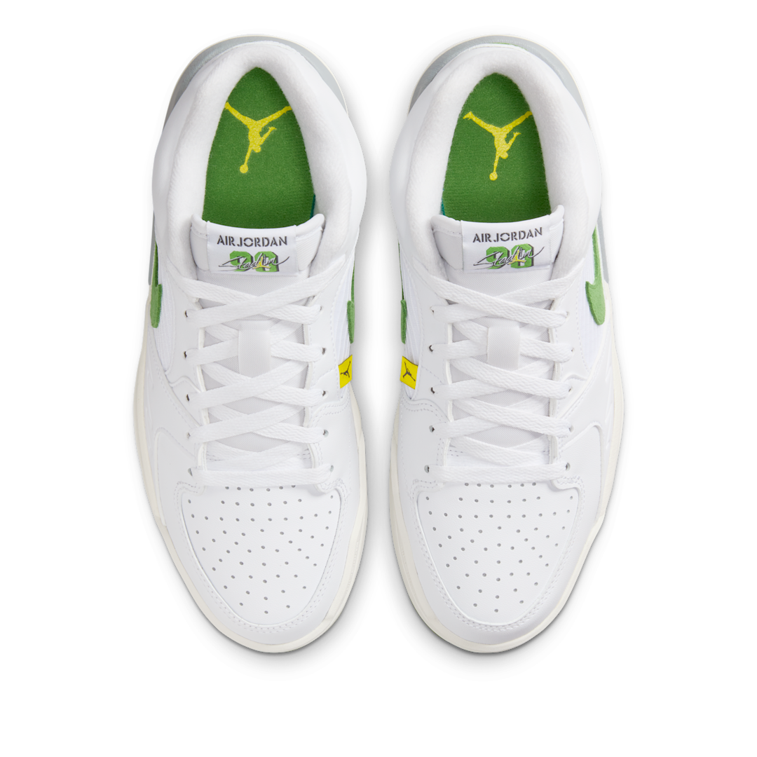 Air Jordan Stadium 90 White Sail Lightning Chlorophyll