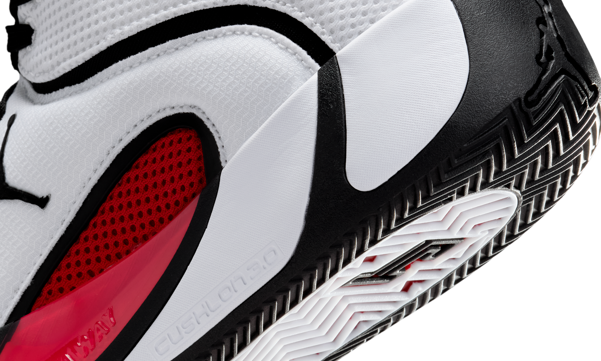 Air Jordan Tatum 4 White University Red