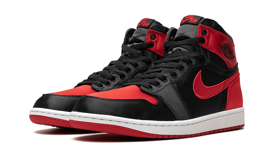 Air Jordan 1 Retro High OG Satin Bred, Black/University Red/White (FD4810-061)