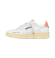 Autry Medalist DL White Peach Pink