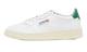 Autry Medalist Leather Low White Green