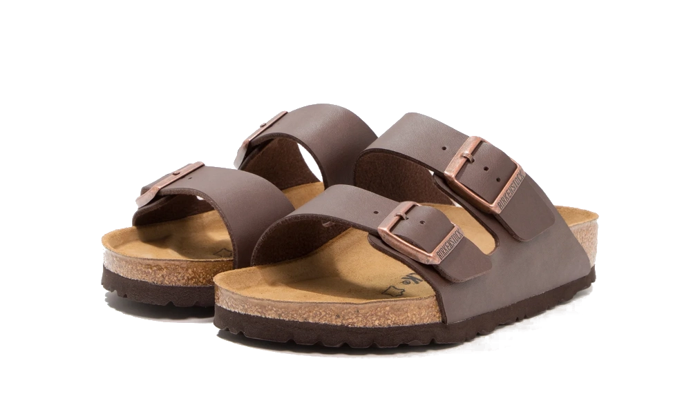 Birkenstock Arizona Birko-Flor Dark Brown