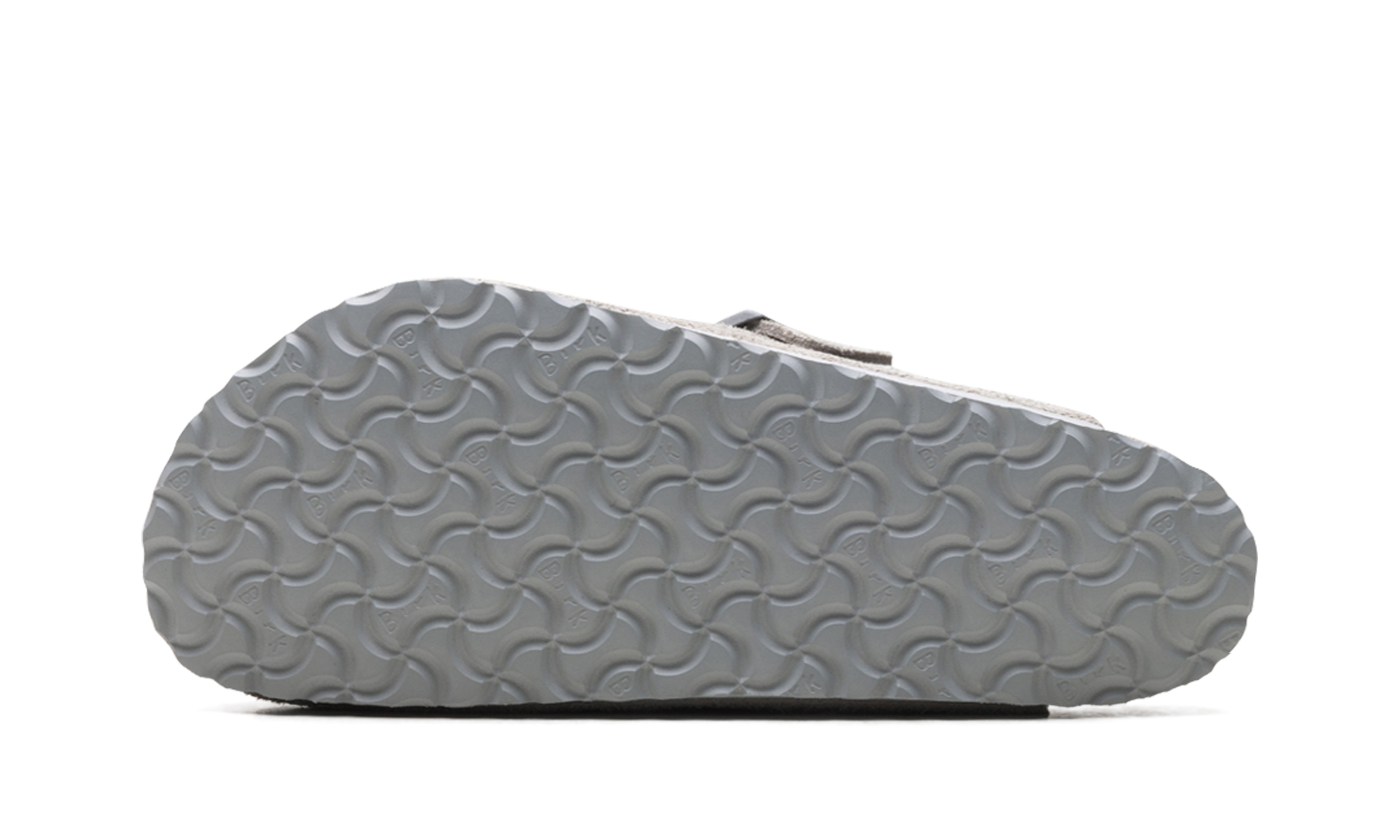 Birkenstock Boston Soft Footbed Suede Stone Coin