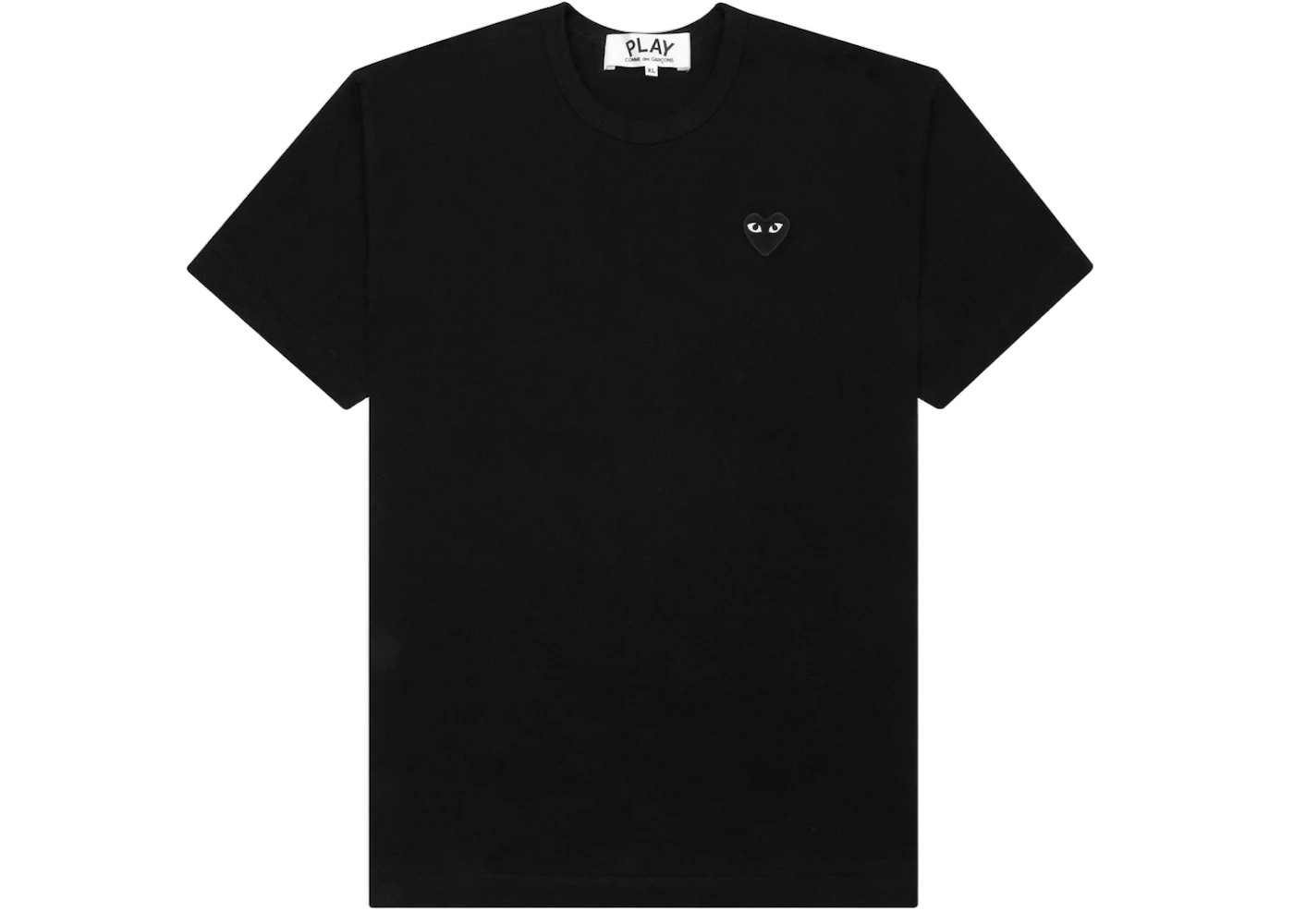 Comme des Garcons Play Black Emblem T-shirt Black