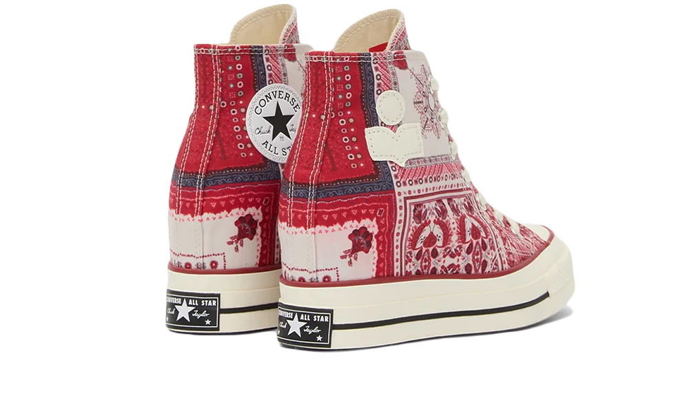 Converse Chuck 70 Internal Wedge Hi Isabel Marant Vanilla Ice Red