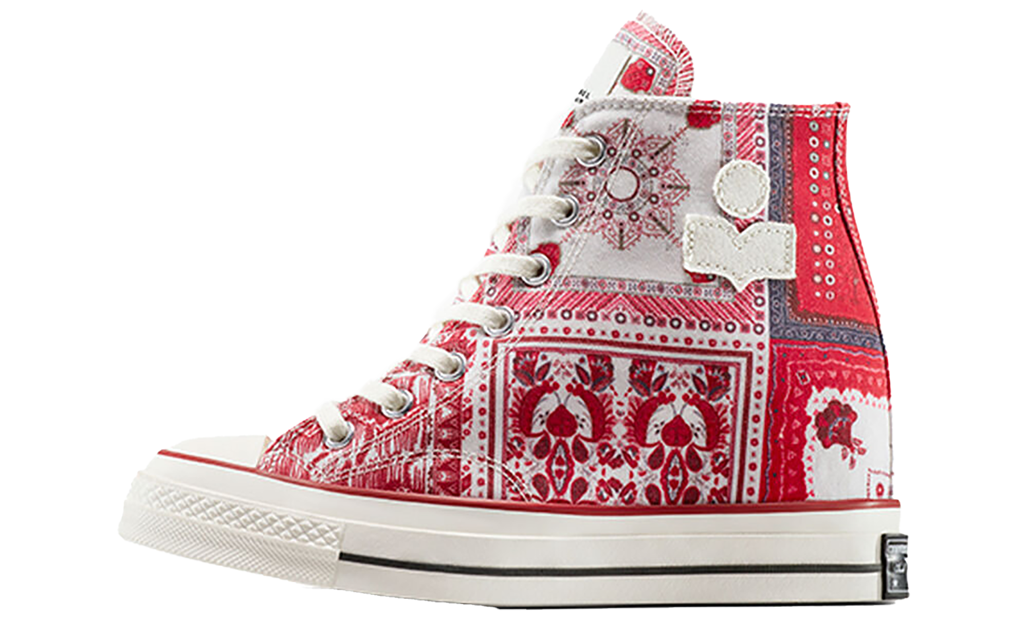 Converse Chuck 70 Internal Wedge Hi Isabel Marant Vanilla Ice Red