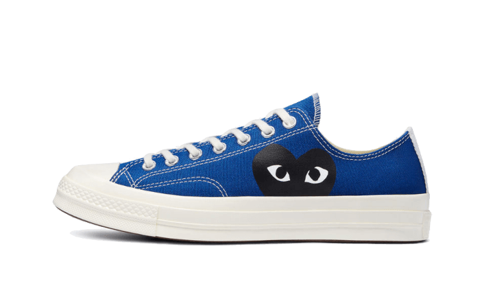 Converse Chuck Taylor All Star 70 Ox Comme des Garcons PLAY Blue Quartz, Blue Quartz/Egret/Black (171848C)