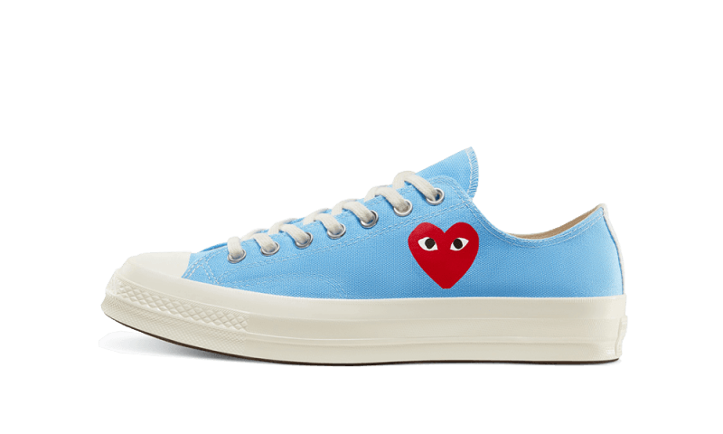 Converse Chuck Taylor All Star 70 Ox Comme des Garcons PLAY Bright Blue, Bright Blue (168303C)
