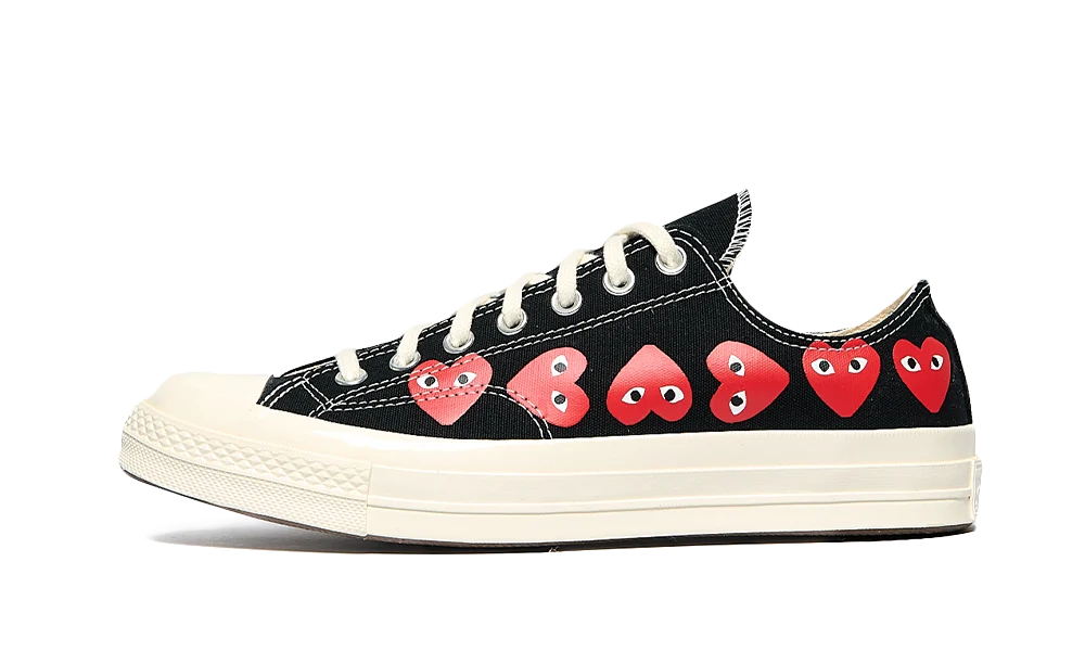 Converse Chuck Taylor All Star 70 Ox Comme des Garcons PLAY Multi-Heart Black