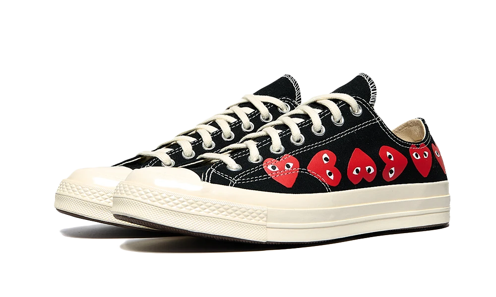 Converse Chuck Taylor All Star 70 Ox Comme des Garcons PLAY Multi-Heart Black