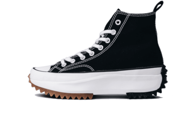 Converse Run Star Hike Hi Black White Gum, Black/White-Gum (166800C)