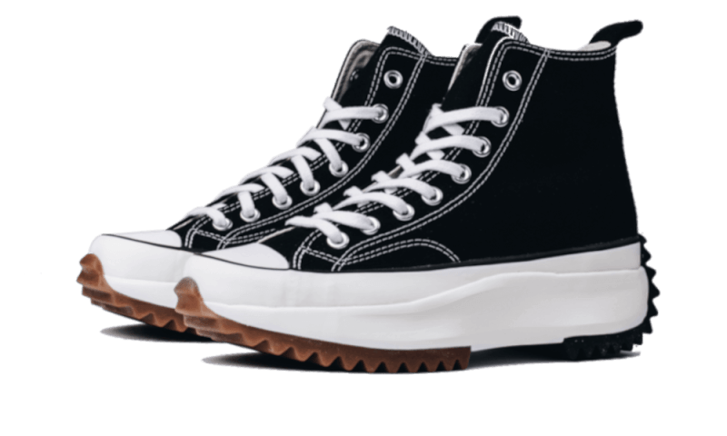 Converse Run Star Hike Hi Black White Gum, Black/White-Gum (166800C)