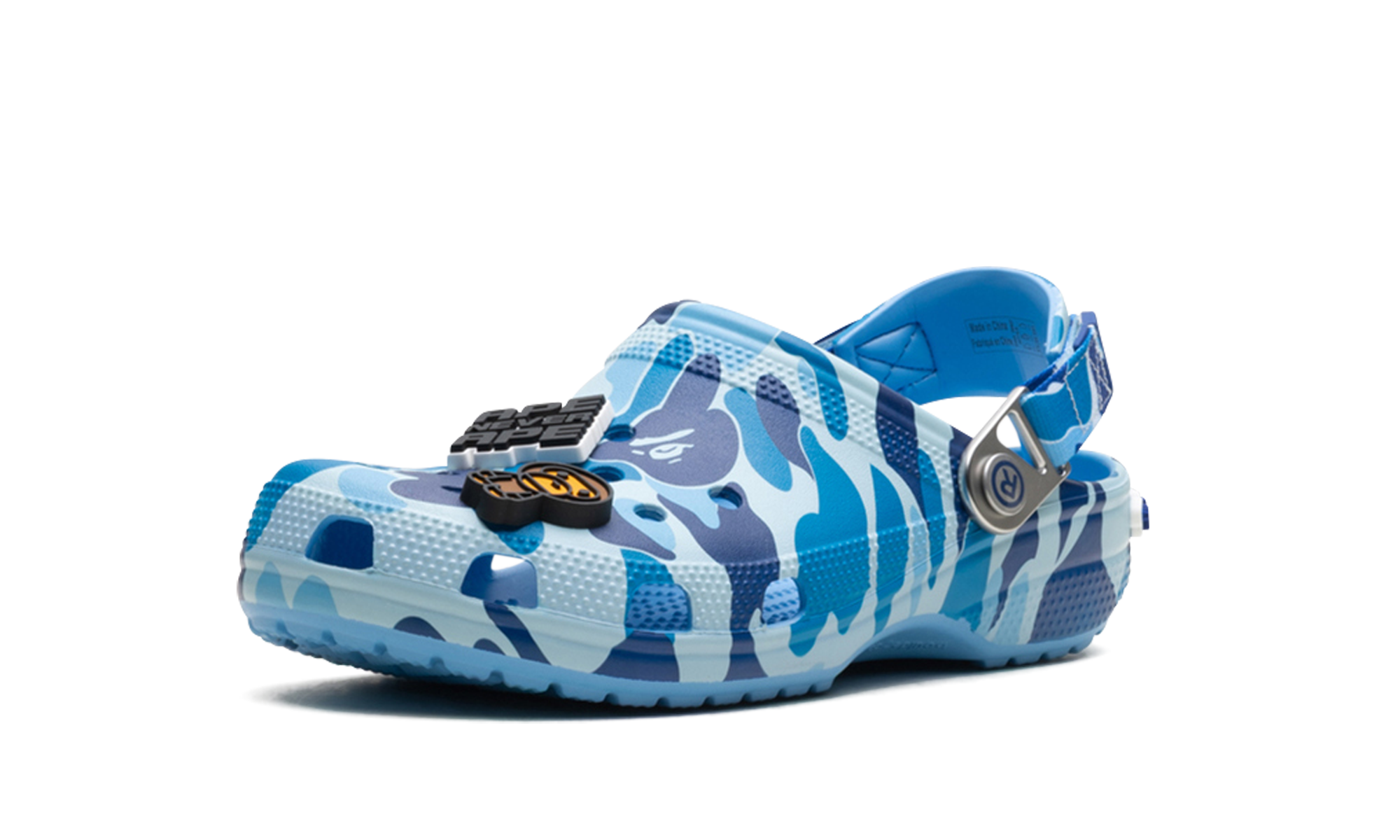 Crocs Classic Clog A Bathing Ape ABC Camo Blue
