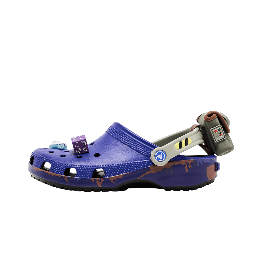 Crocs Classic Clog Fortnite Battle Bus, Blue/Grey/Multi (210495-4NY)