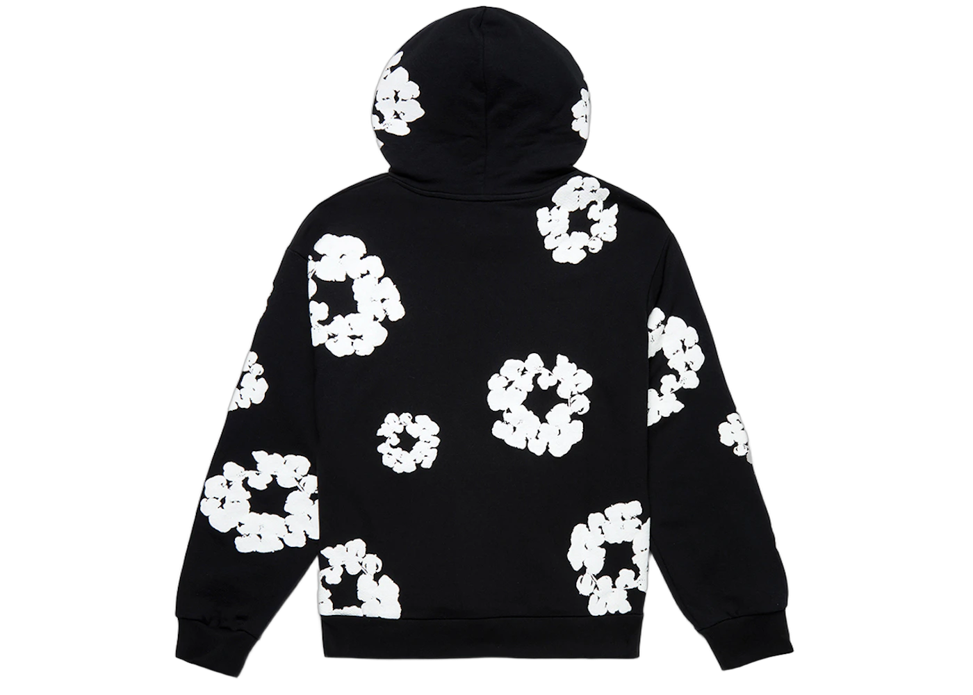 Denim Tears The Cotton Wreath Hoodie Black