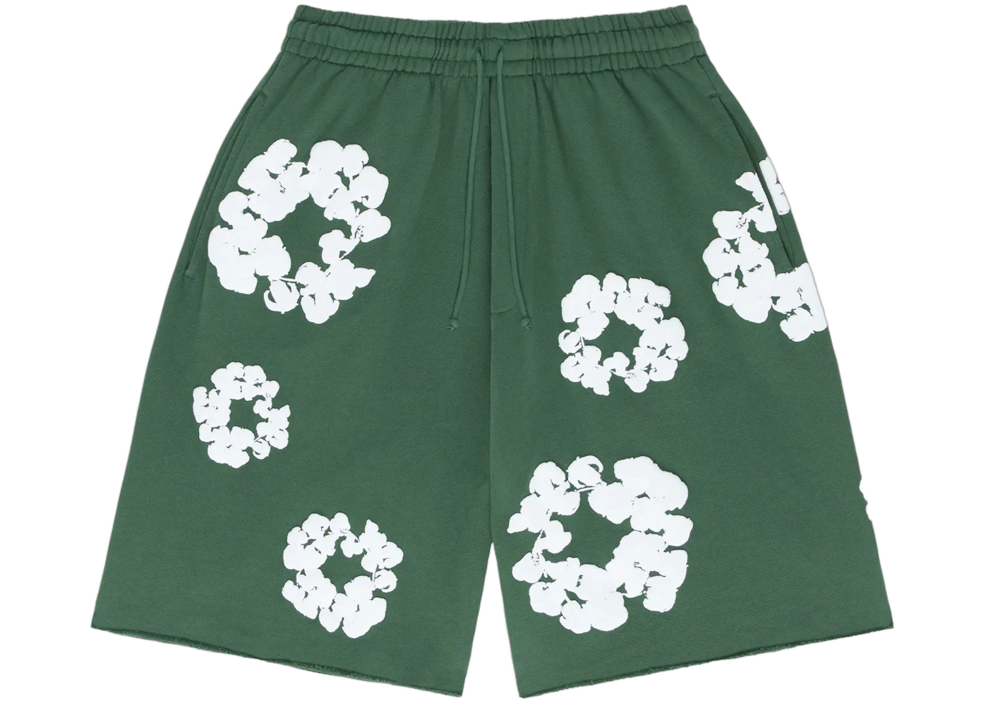 Denim Tears The Cotton Wreath Shorts Green
