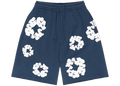Denim Tears The Cotton Wreath Shorts Navy