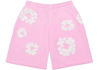 Denim Tears The Cotton Wreath Shorts Powder Pink