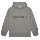 Fear Of God Essentials Pullover Hoodie Applique Logo Cement