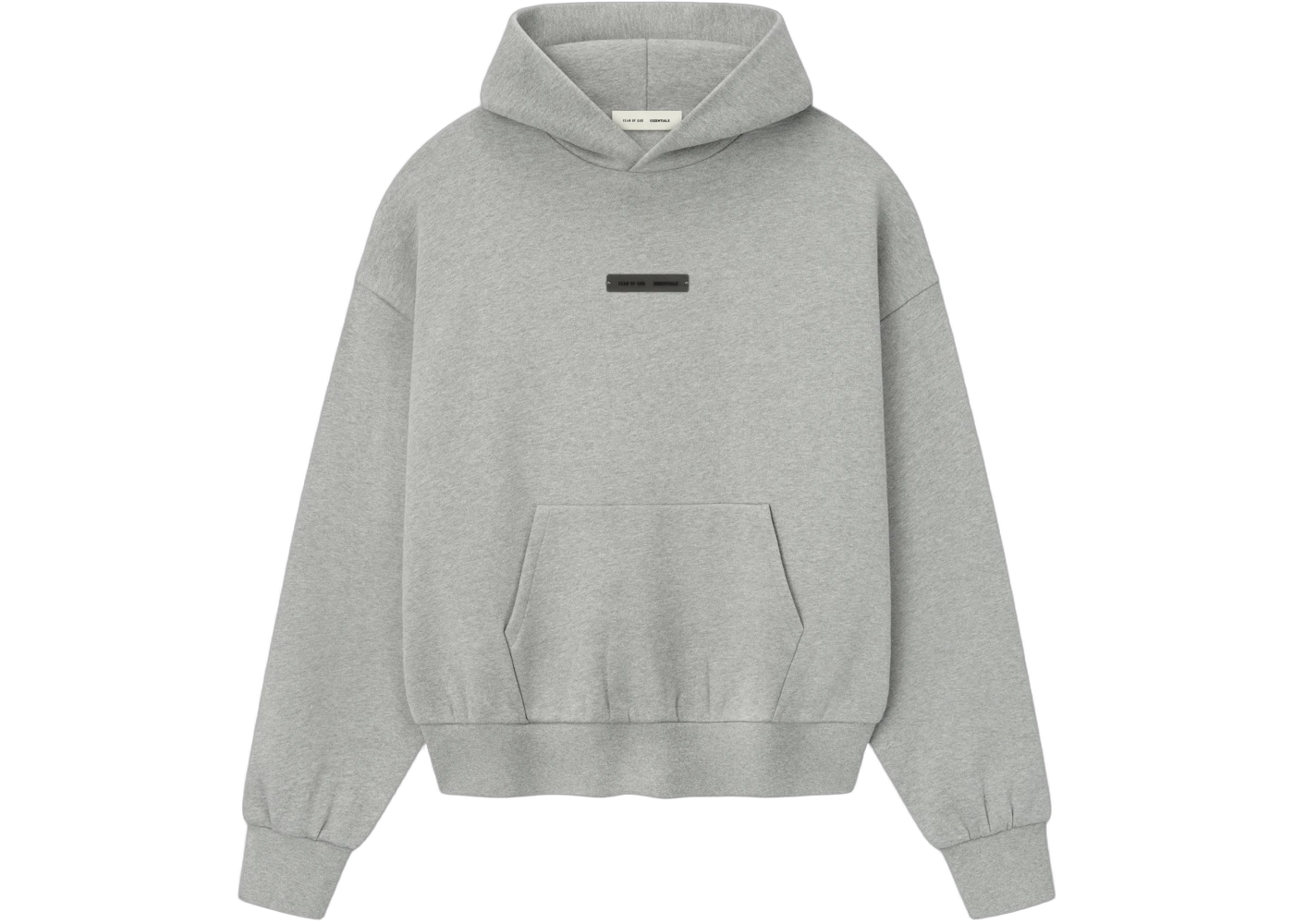 Fear of God Essentials Classic Fleece Hoodie Concrete Heather