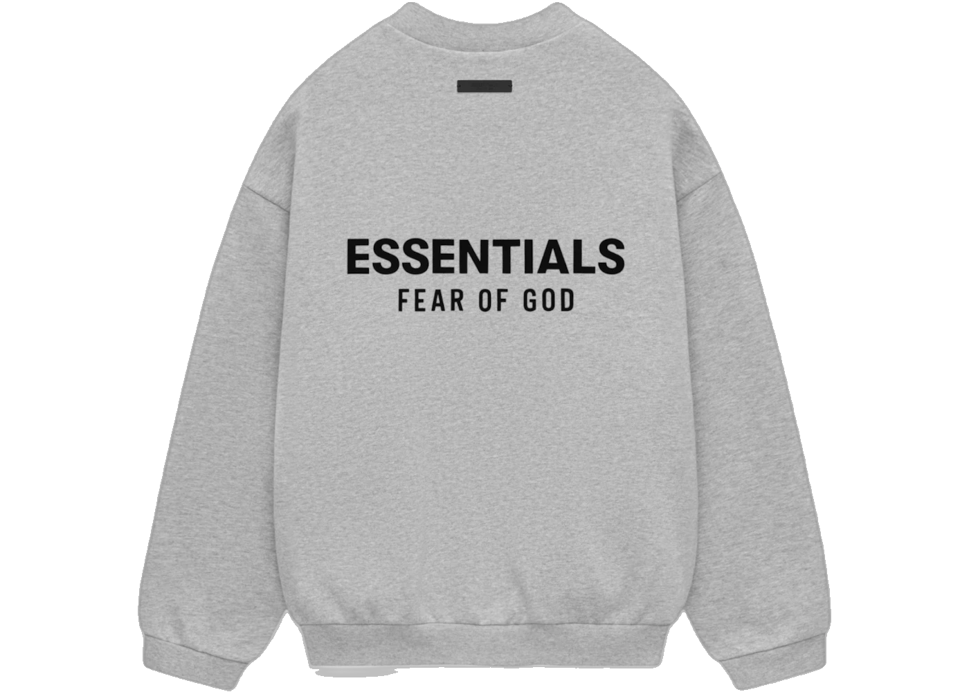 Fear of God Essentials Fleece Crewneck Light Heather Gray