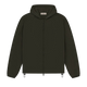 Fear of God Essentials Full Zip Jacket Off Black
