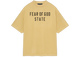 Fear of God Essentials Heavy Crewneck Tee Amber