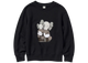 KAWS x Uniqlo Kids Longsleeve Sweatshirt (US Sizing) Black