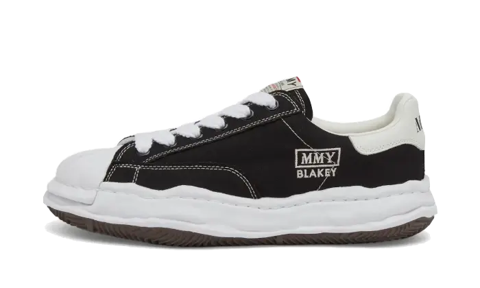 Maison Mihara Yasuhiro Blakey OG Sole Canvas Low White Black, White/Black (A08FW735)