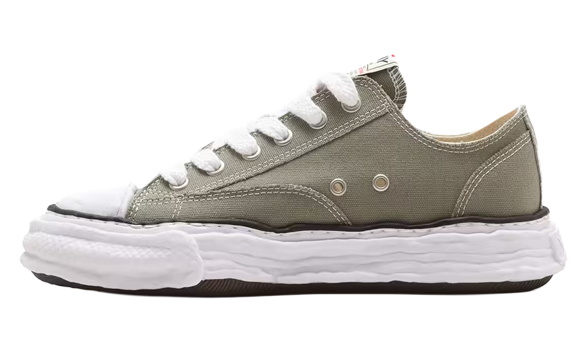 Maison Mihara Yasuhiro Peterson 23 OG Sole Canvas Low Green