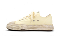 Maison Mihara Yasuhiro Peterson 23 OG Sole Vintage Effect Embroidered Canvas Low Beige