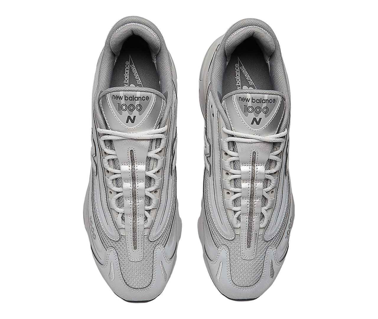 New Balance 1000 Silver Reflective, Silver/Silver/Black (M1000TE)