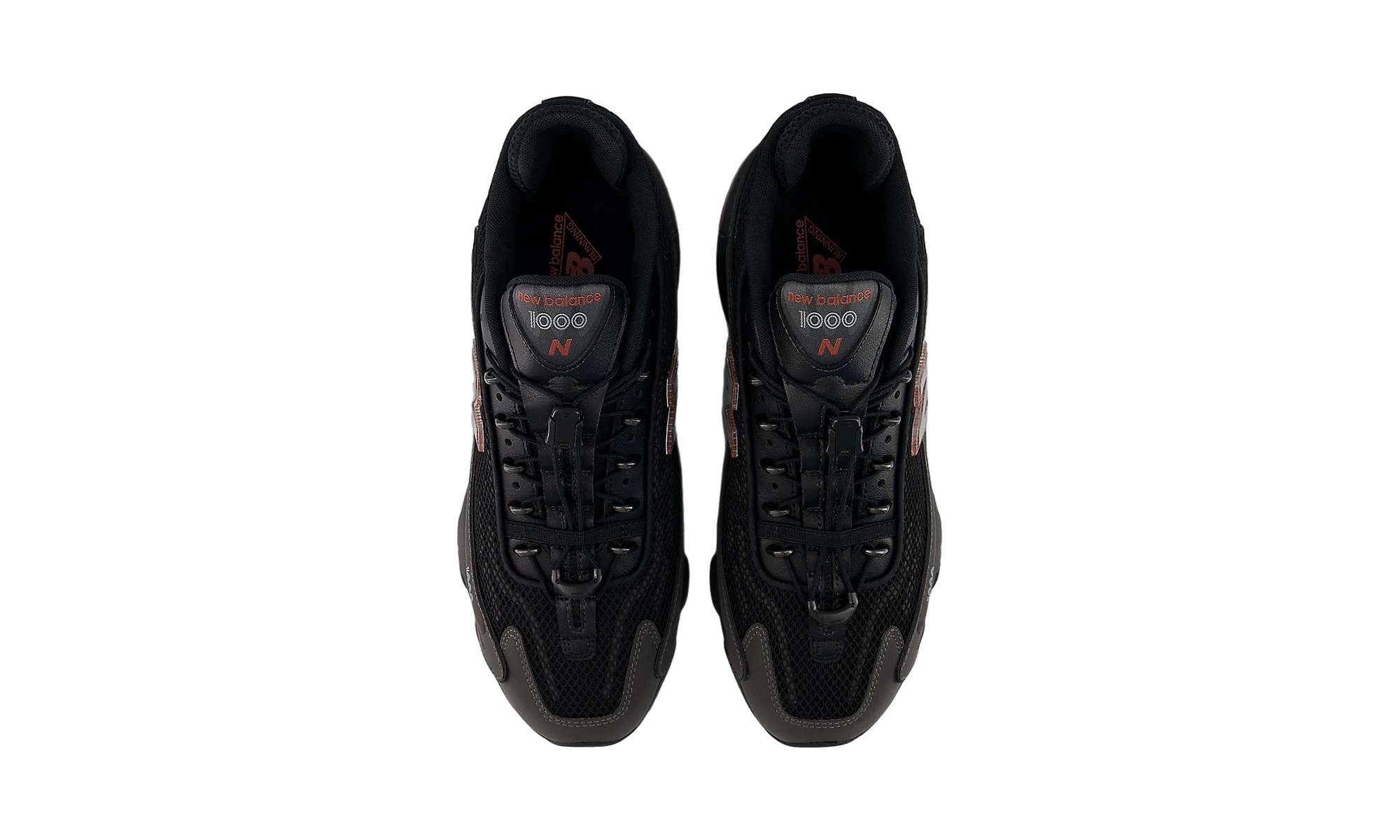 New Balance 1000G Black Metallic Red Rock