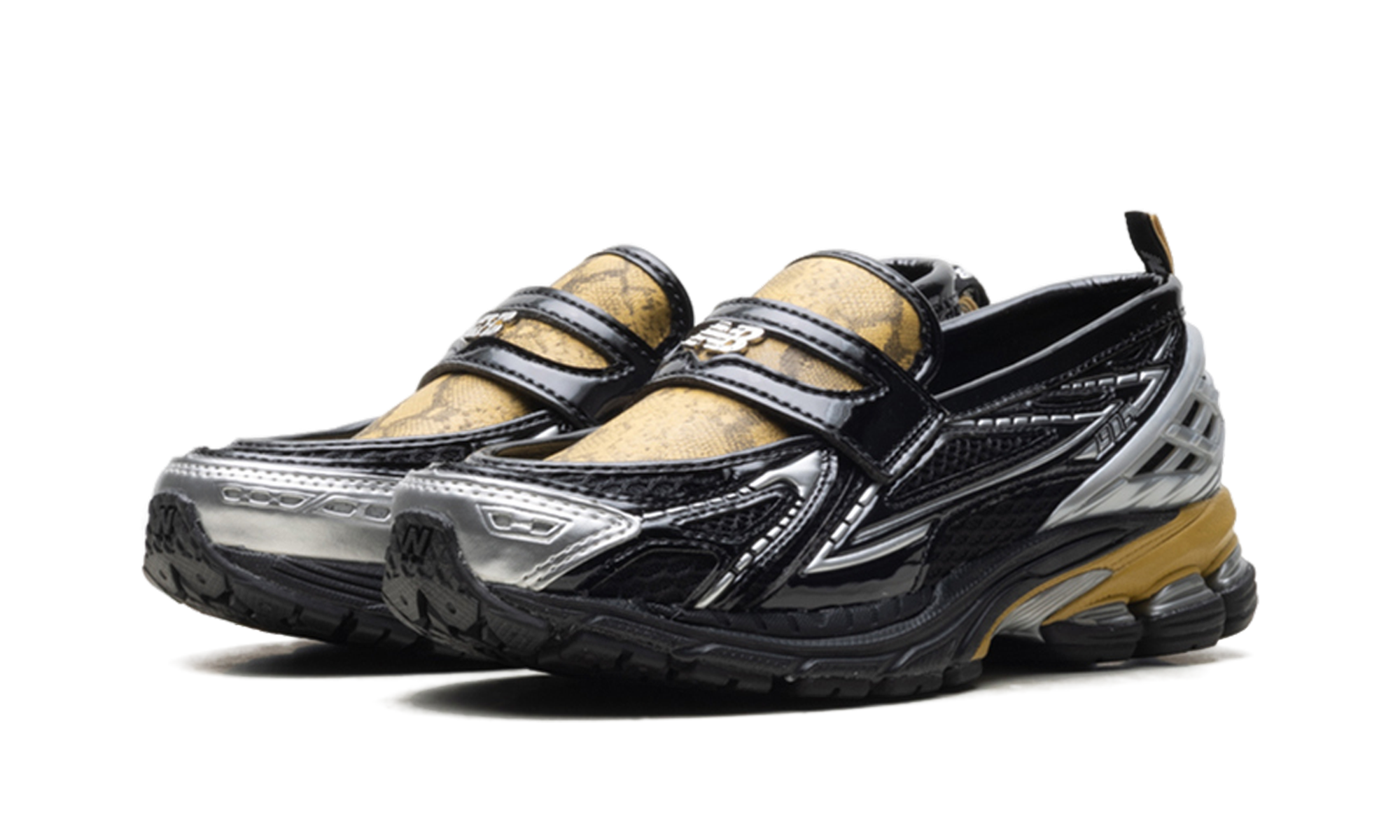 New Balance 1906L GANNI Black Fall Leaf Snakeskin