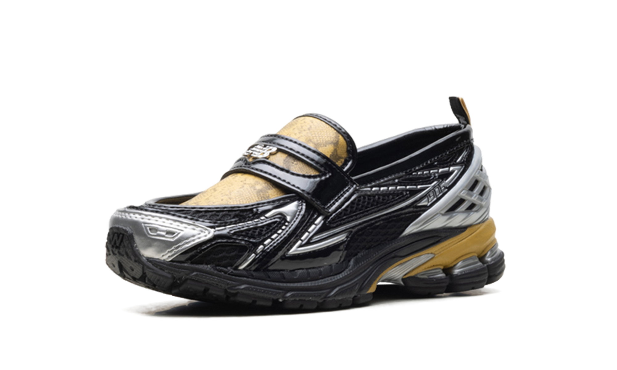 New Balance 1906L GANNI Black Fall Leaf Snakeskin