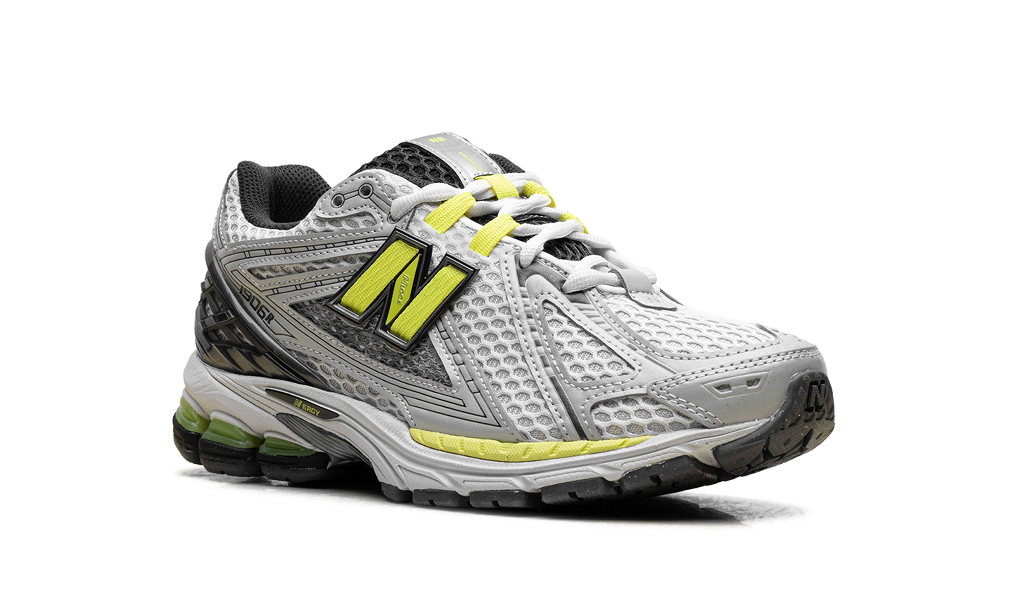 New Balance 1906R Light Silver Metallic Alkaline Green