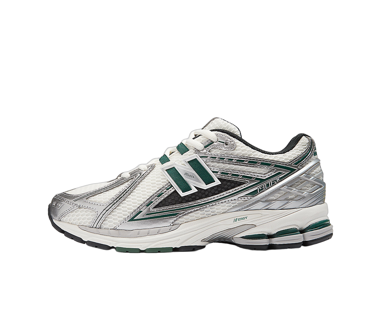 New Balance 1906R Silver Metallic Nightwatch Green, Silver Metallic/Nightwatch Green/Sea Salt (M1906REU)