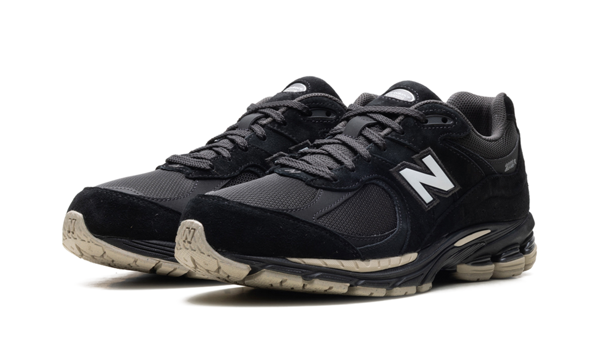 New Balance 2002R Black Timber Wolf White