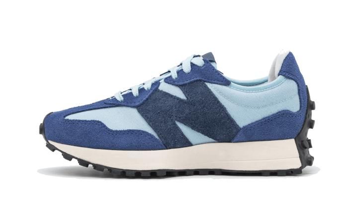 New Balance 327 Navy Blue, Navy/Blue/Black-White (MS327WD)
