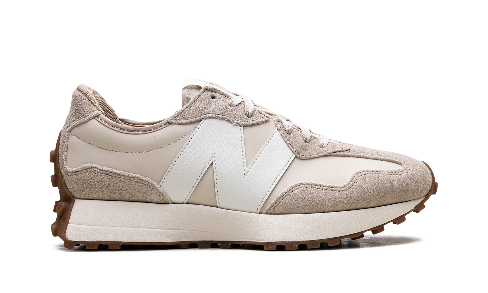 New Balance 327 Oatmeal White