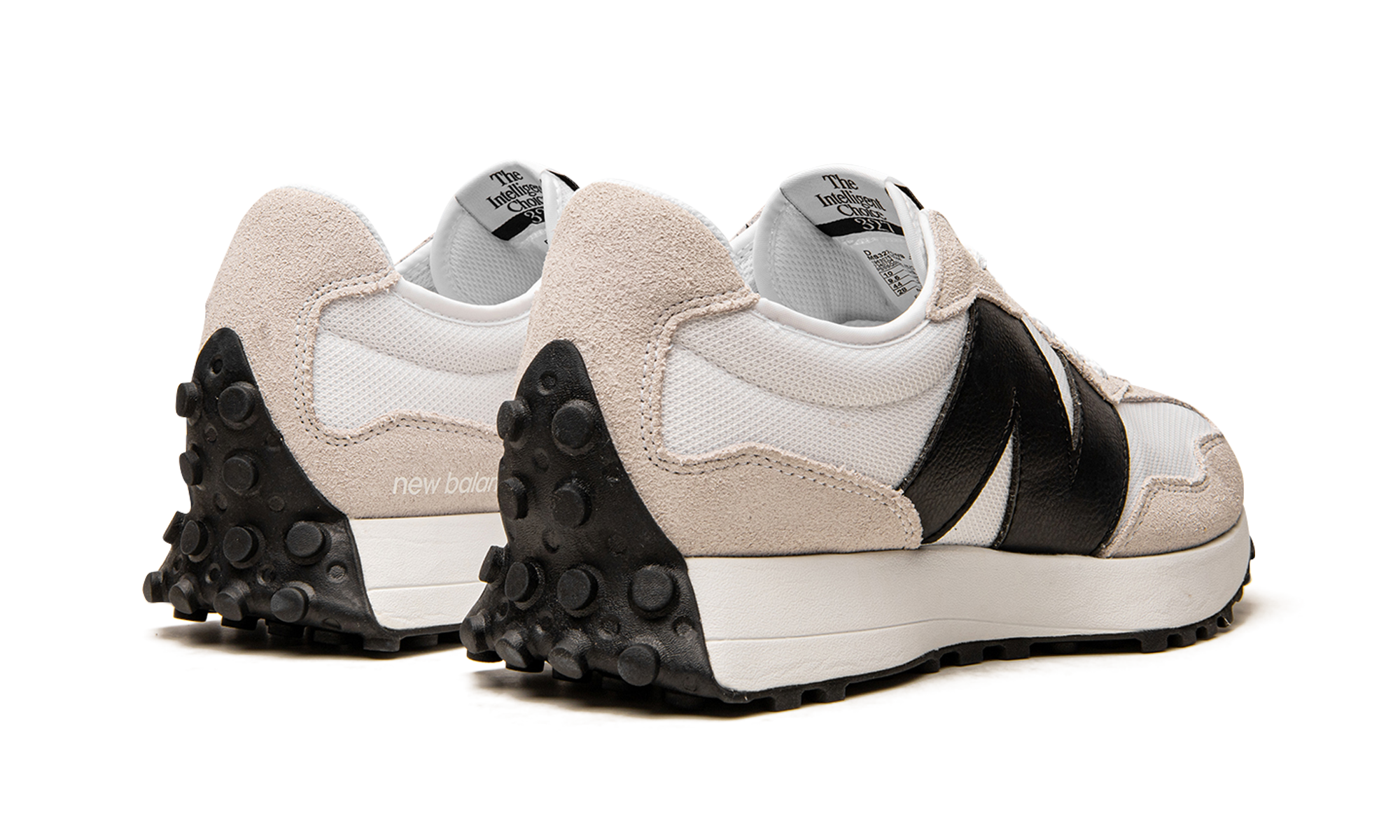 New Balance 327 White Black