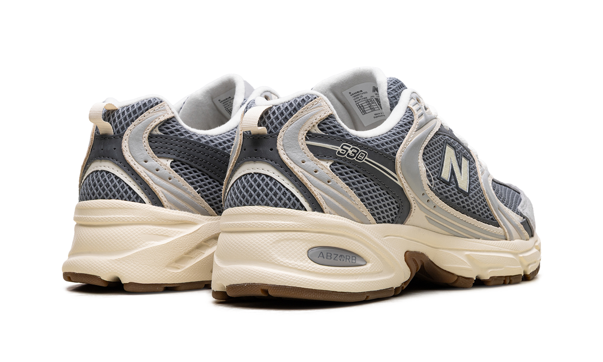 New Balance 530 Rain Cloud Castlerock Gum