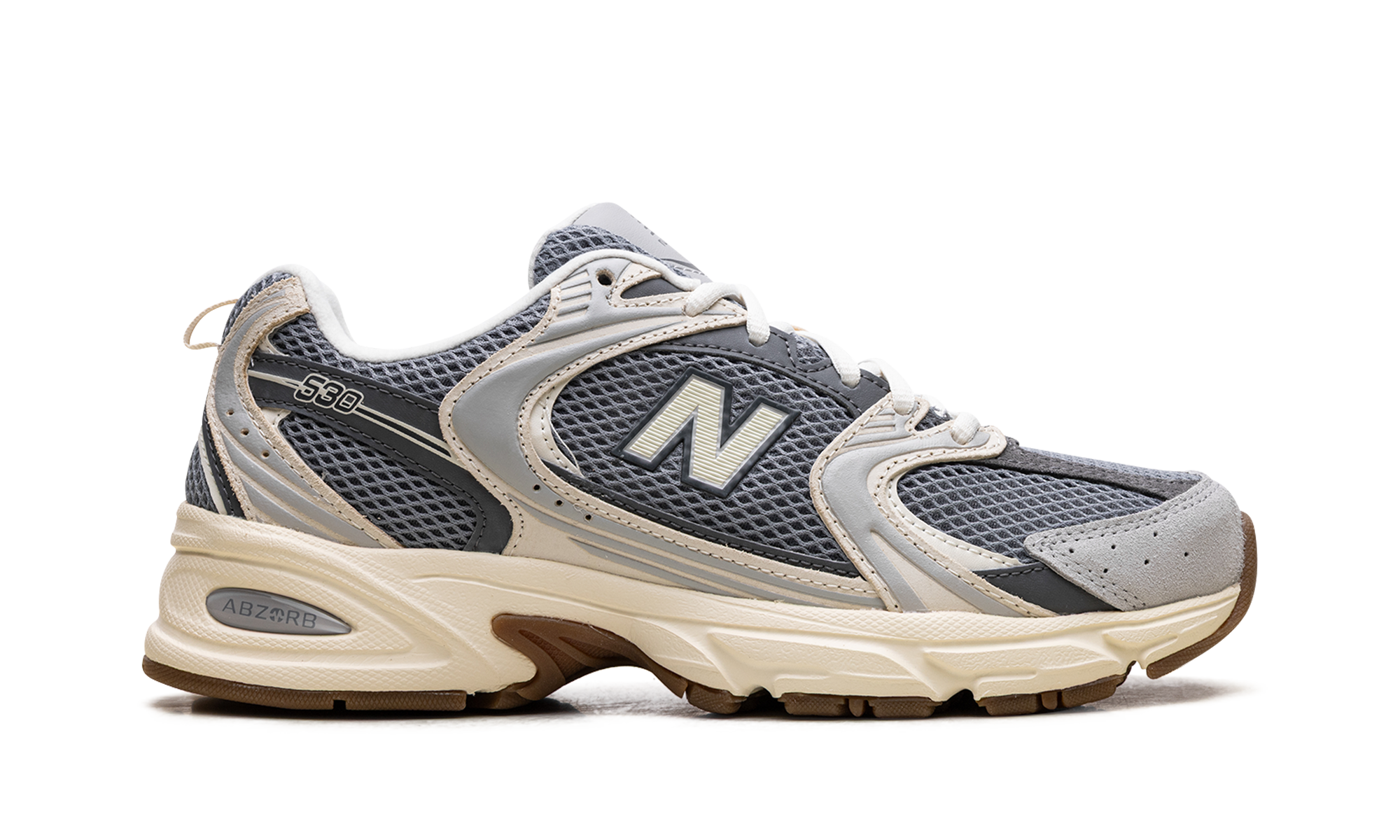 New Balance 530 Rain Cloud Castlerock Gum