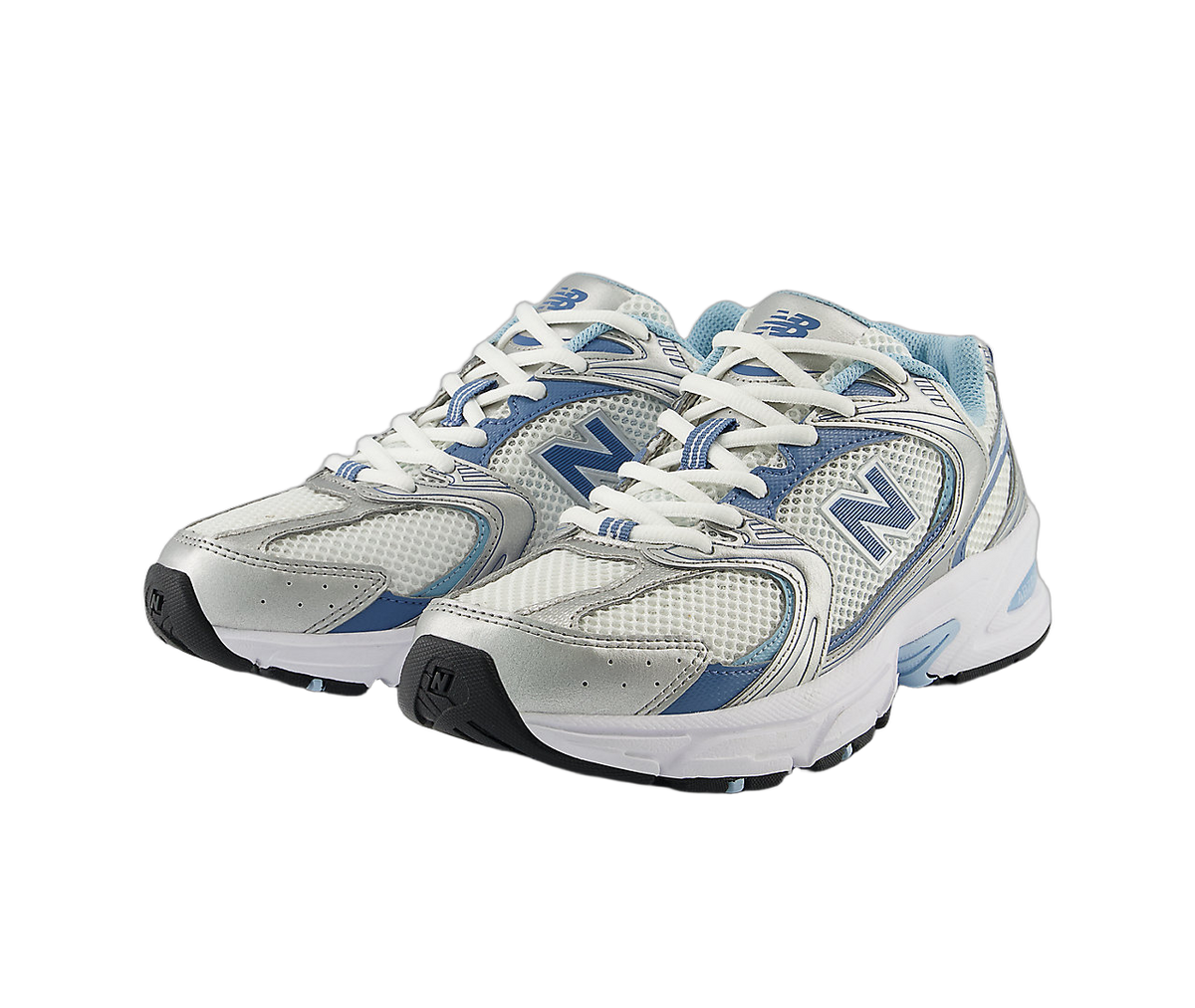 New Balance 530 Silver Metallic Heron Blue